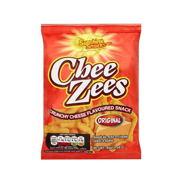 Sunshine Snacks CheeZees Pack Of 12 (45gx12)