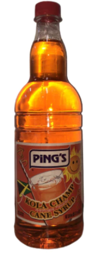 Pings Kola Champagne Cane Syrup 1L
