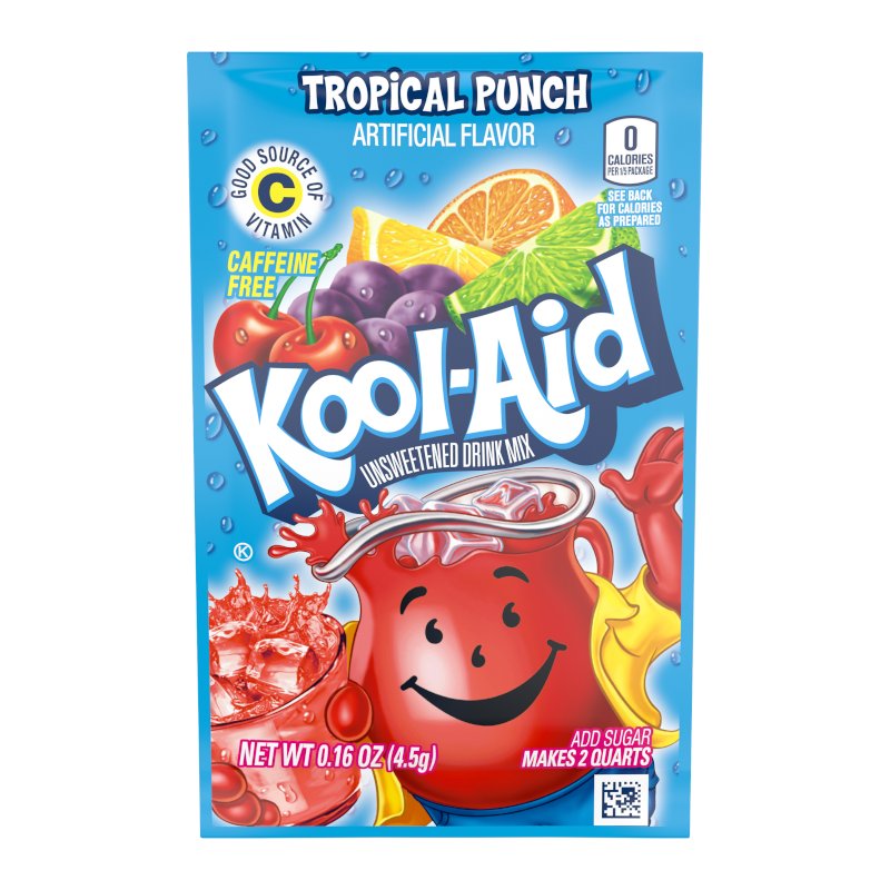 Kool Aid Tropical Punch Satchet