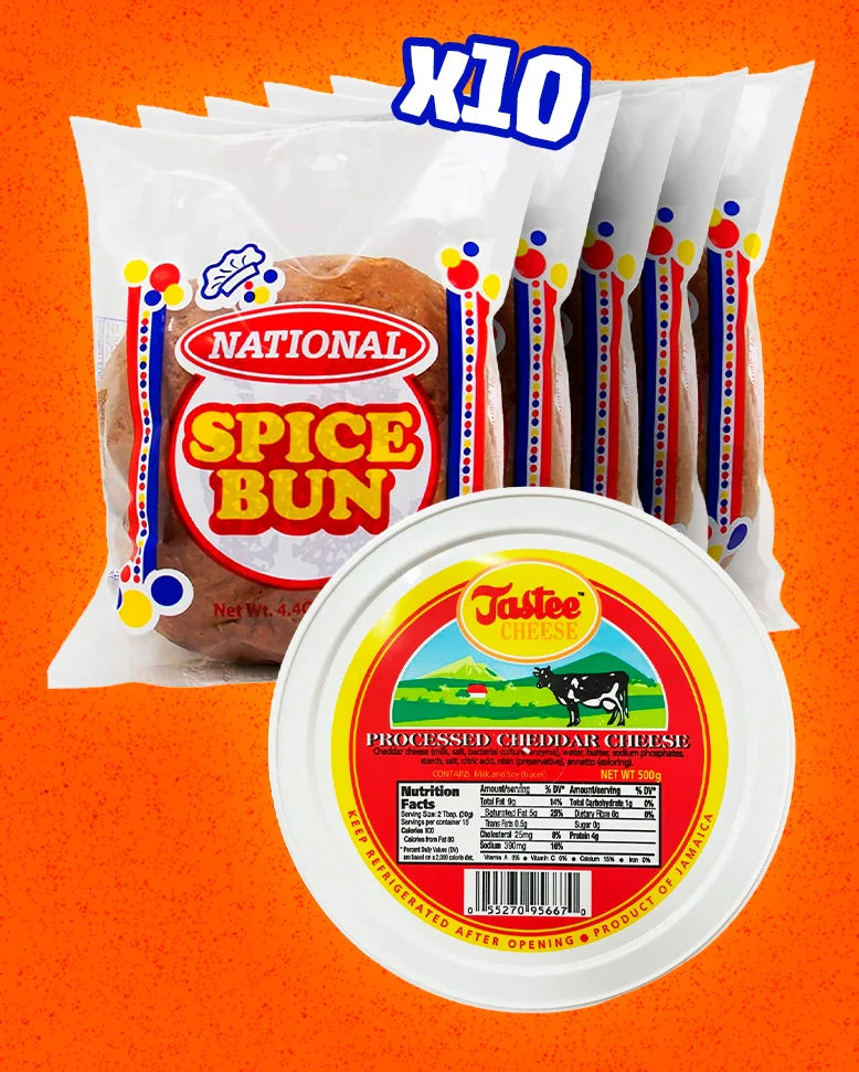Mini Penny Bun Pack – 10 National Penny Buns & Cheese (500g)