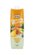 Grace Tropical Rhythms Pineapple Ginger 1 Litre Carton