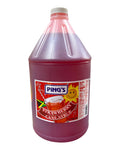 Pings Strawberry Cane Syrup 1 Gallon