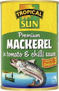 Tropical Sun Premium Mackerel in Tomato & Chilli Sauce 400g